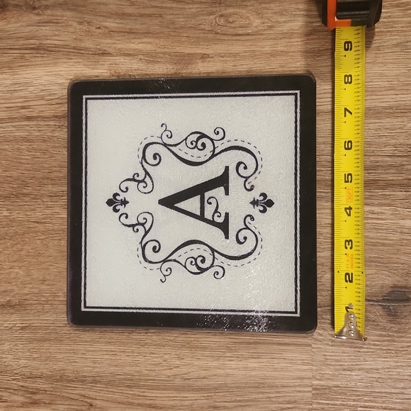Initialed "A" Trivet - Picture 6 of 9